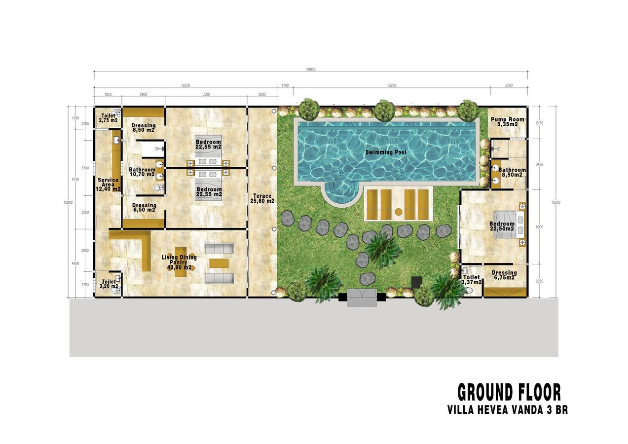 Hevea Villas Семиньяк Экстерьер фото