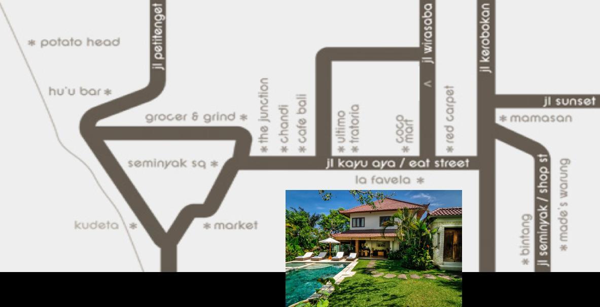 Hevea Villas Семиньяк Экстерьер фото